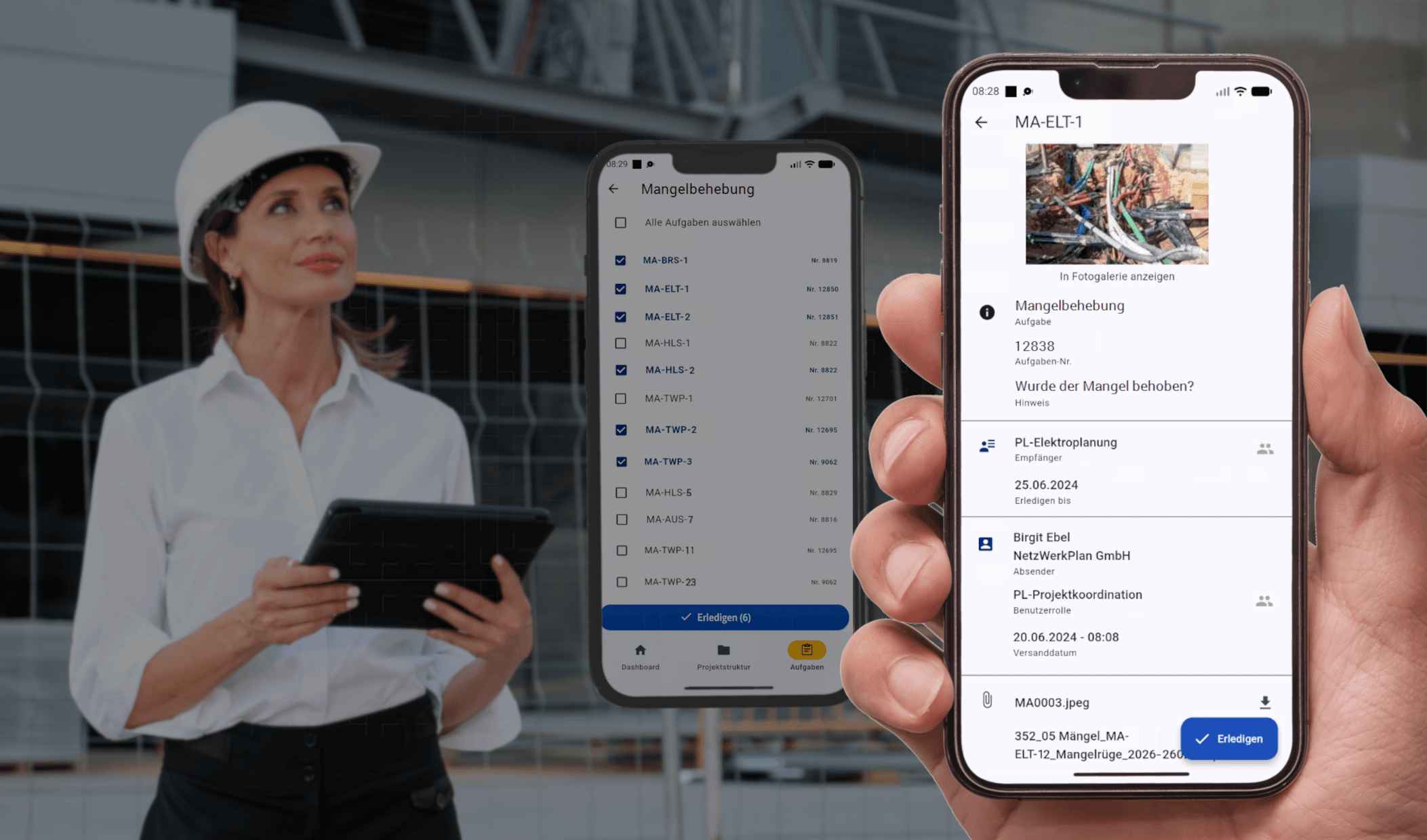 Screenshot Lückenlose Und Strukturierte Dokumentation