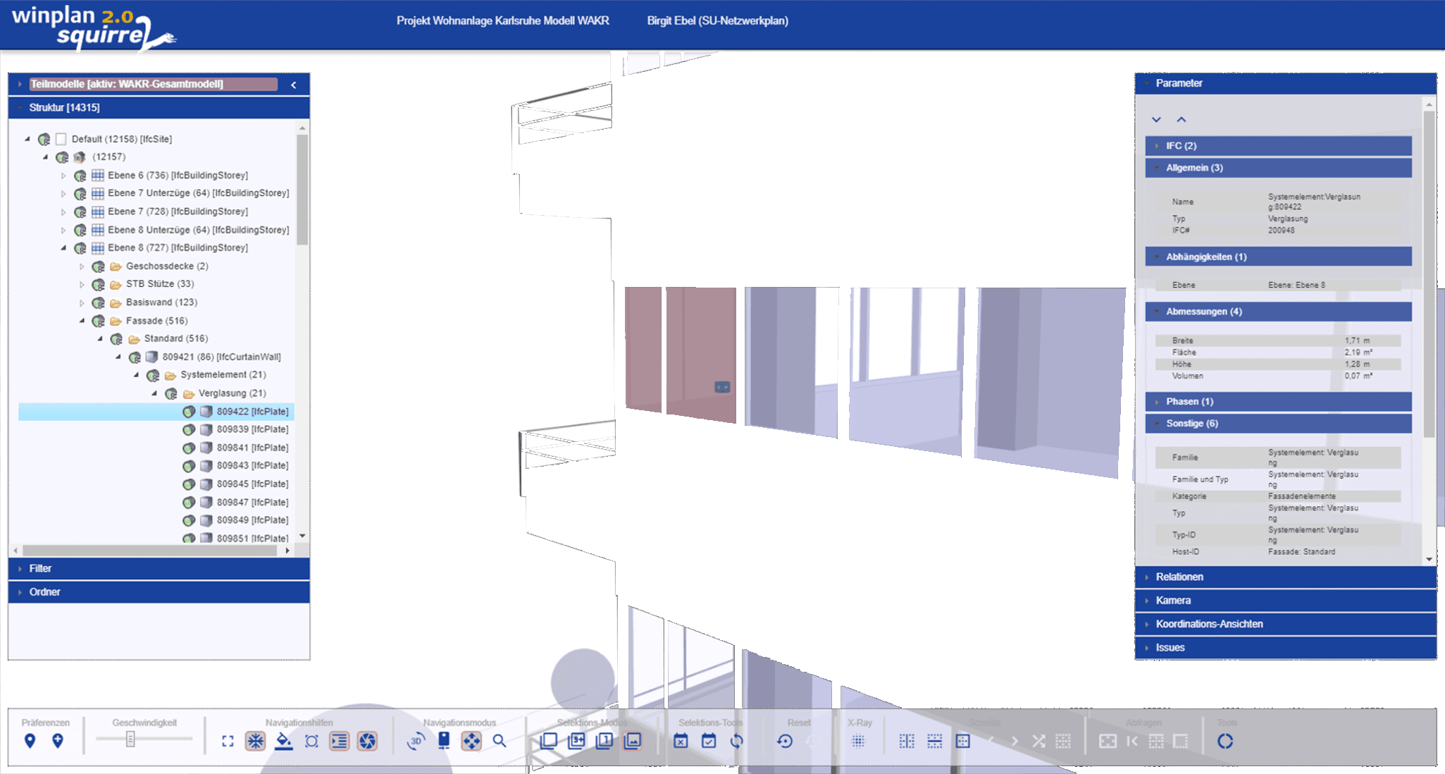 Screenshot BIM Komplexität reduzieren